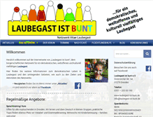 Tablet Screenshot of laubegast-ist-bunt.de
